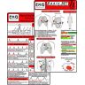 Hawelka Verlag - EKG Basic Set (2er Set) - Herzrhythmusstörungen, EKG Auswertung - Medizinische Taschen-Karte