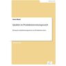 Iman Munk - Qualität im Produktinnovationsprozeß: Beitrag des Qualitätsmanagements zur Produktinnovation