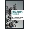 Pierce, W. Timbrell - Pierce Gambit, Chess Papers & Problems