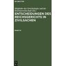 Mitglieder des Gerichtshofes und der Reichsanwaltschaft - Entscheidungen des Reichsgerichts in Zivilsachen, Band 34, Entscheidungen des Reichsgerichts in Zivilsachen Band 34