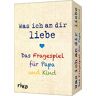 riva Verlag - Was ich an dir liebe – Das Fragespiel für Papa und Kind
