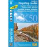 LANDKREIS DINGOLFING-LANDAU 1:50 000 (UK50-36) -  Wanderkarten und Winterkarten