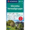 KOMPASS WANDERKARTE 41 SILVRETTA, VERWALLGRUPPE 1:50.000 -  Wanderkarten und Winterkarten