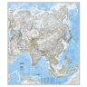 National Geographic Maps National Geographic Asia Wall Map - Classic (33.25 X 38 In)