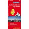 Michelin Baltische Länder (Estland Lettland Und Litauen) 1 : 500 000