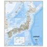 National Geographic Maps National Geographic Japan Wall Map - Classic (25 X 29 In)