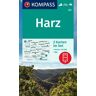 Kompass Karten GmbH Kompass Wanderkarten-Set 450 Harz (2 Karten) 1:50.000