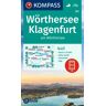 Kompass Karten GmbH Kompass Wanderkarte 061 Wörthersee Klagenfurt Am Wörthersee 1:25.000