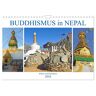 Buddhismus In Nepal Klöster Und Kultstätten (Wandkalender 2024 Din A4 Quer) Calvendo Monatskalender