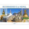 Buddhismus In Nepal Klöster Und Kultstätten (Wandkalender 2024 Din A2 Quer) Calvendo Monatskalender