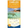 Familienplaner 2024 - Schweine Im Dauerurlaub Auf Den Bahamas! Mit 5 Spalten (Wandkalender 21 X 45 Cm) Calvendo