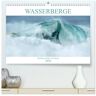 Calvendo Wasserberge - Die Riesenwellen Von Nazaré (Hochwertiger Premium Wandkalender 2024 Din A2 Quer) Kunstdruck In Hochglanz