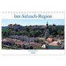 Inn-Salzach-Region - Kultur Und Natur (Tischkalender 2024 Din A5 Quer) Calvendo Monatskalender
