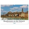 Burghausen An Der Salzach (Wandkalender 2024 Din A2 Quer) Calvendo Monatskalender