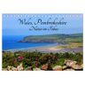 Calvendo Verlag Wales Pembrokeshire - Natur Im Fokus- (Tischkalender 2024 Din A5 Quer) Calvendo Monatskalender