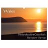 Calvendo Verlag Wales - Pembrokeshire Coast Path (Wandkalender 2024 Din A3 Quer) Calvendo Monatskalender