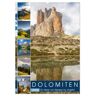 Dolomiten Ein Meer Aus Bergen By Vogtart (Wandkalender 2025 Din A2 Hoch) Calvendo Monatskalender