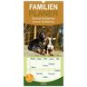 Familienplaner 2025 - Einmal Bullterrier - Immer Bullterrier Mit 5 Spalten (Wandkalender 21 X 45 Cm) Calvendo