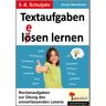 Nein Textaufgaben l(e)ösen lernen - 5.-6. Sj.