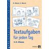 Nein Wurst, S: Textaufgaben f. jeden Tag/3./4. Kl.