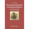 Brandes + Apsel Verlag Gm Psychoanalytische Grundannahmen