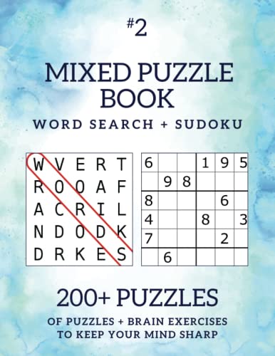 Barb Drozdowich - Mixed Puzzle Book #2: Word Search & Sudoku (Mixed Puzzle Books, Band 2)