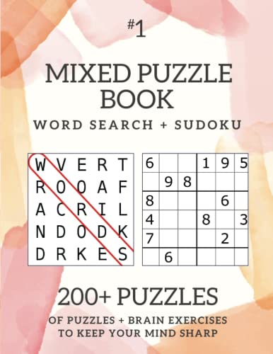 Barb Drozdowich - Mixed Puzzle Book #1: Word Search & Sudoku (Mixed Puzzle Books, Band 1)