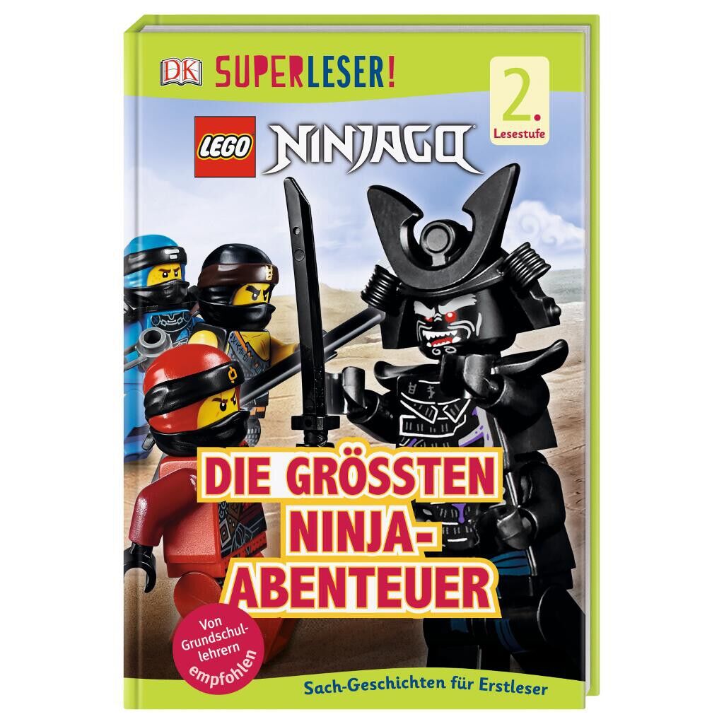 Dorling Kindersley 9783831037681 - SUPERLESER! LEGO NINJAGO Die größten Ninja-Abenteuer