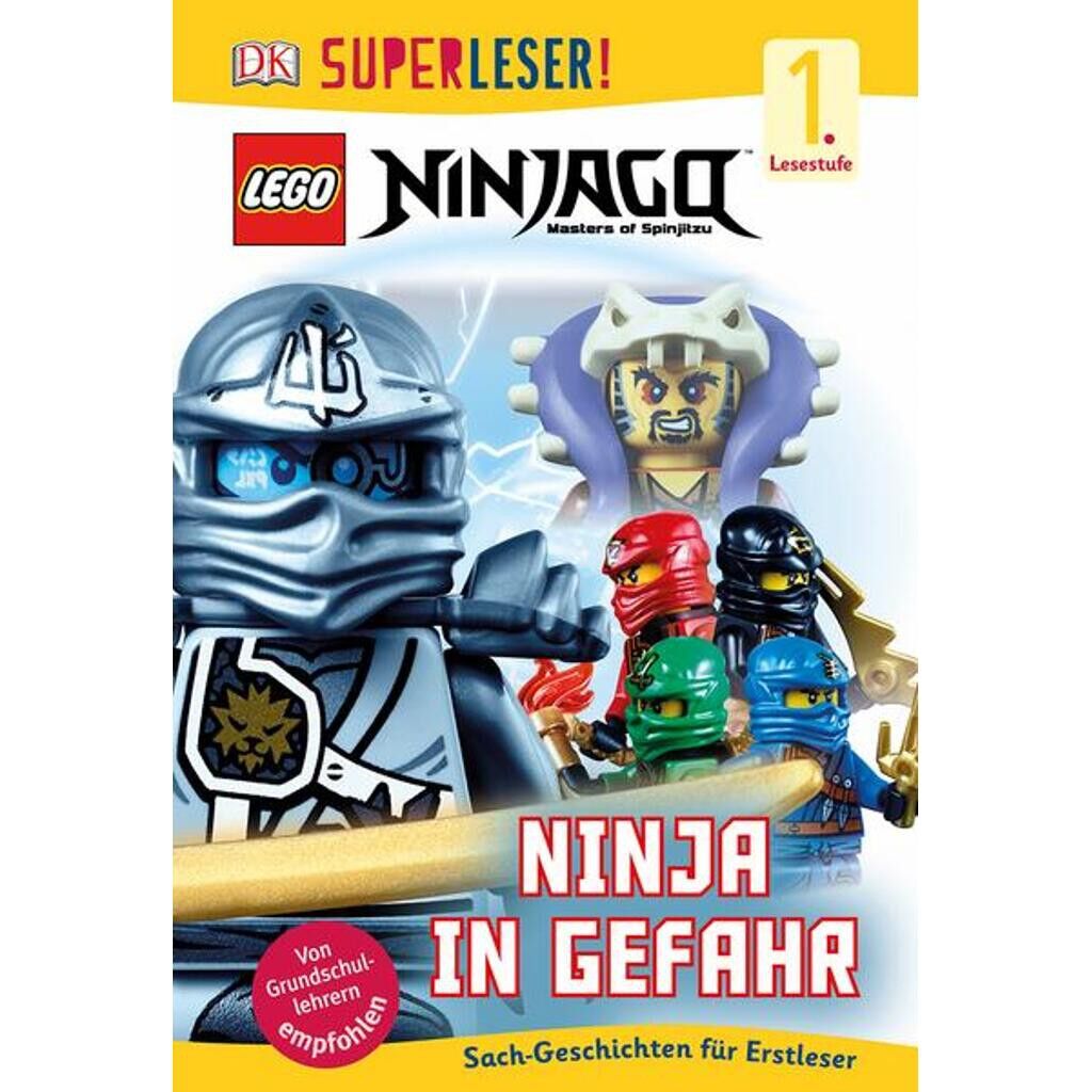 Dorling Kindersley 9783831030583 - SUPERLESER! LEGO NINJAGO. Ninja in Gefahr