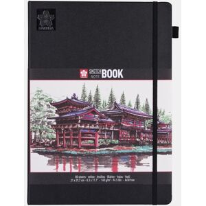 Sakura sketch/note book 21x29 cm, 80 sidor creme vitt papper 140g