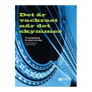 Det är vackrast när det skymmer : 18 arrangemang för gitarr och sång