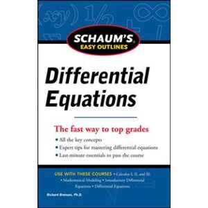 Schaum's Easy Outline of Differential Equations, Revised Edition