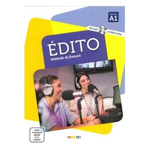 Édito A1. Livre élève + CD MP3 + DVD