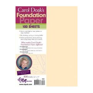 Carol Doak's Foundation Paper