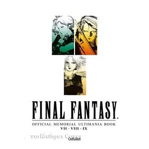 Final Fantasy - Official Memorial Ultimania Book VII VIII IX