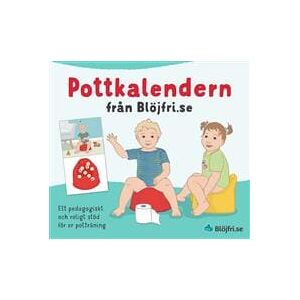 Pottkalendern från Blöjfri.se : ett pedagogiskt och roligt stöd för er potträning