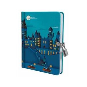 Harry Potter: Hogwarts Castle at Night Lock and Key Diary