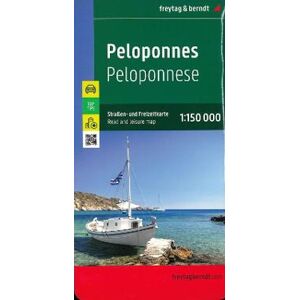 Peloponnes Road and Leisure Map 1:150,000
