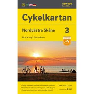 Cykelkartan Blad 3 Nordvästra Skåne 2023-2025