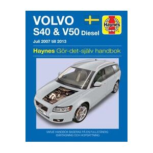 Volvo S40 and V50 (2007 - 2013) Haynes Repair Manual (svenske utgava)