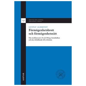 Förmögenhetsbrott och förmögenhetsrätt : om straffansvaret i 8 och 10 kap. brottsbalken och dess förhållande till civilrätten