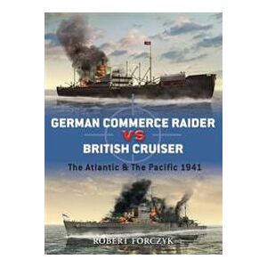 German Commerce Raider vs British Cruiser