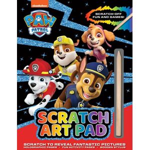 NDA Toys Paw Patrol scratch art skrab pyssel aktivitetspakke pysselbog