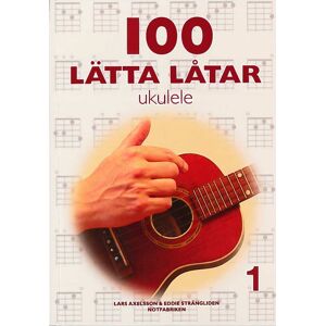 Notfabriken 100 Lätta Låtar Ukulele 1 (Bok)