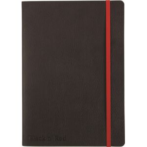 Oxford Black N'Red Soft Notesbog   A5   Linjeret