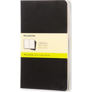 Moleskine Cahier Notesbog   L   Blan.   Sort