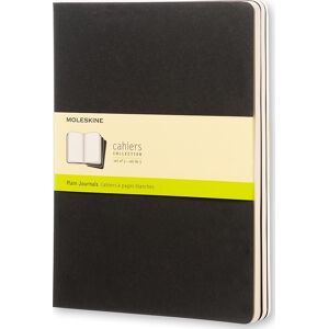 Moleskine Cahier Notesbog   Xl   Blan.   Sort