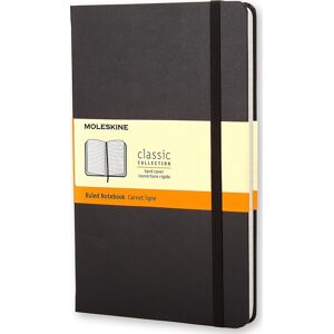 Moleskine Clas. H Notesbog   L   Linj.   Sort