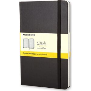 Moleskine Clas. H Notesbog   Pkt.   Kvad.   Sort