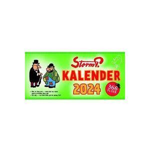 CSBOOKS Storm P. - Kalender 2024 - 366 fluer   Storm P.